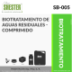 BIOTRATAMIENTO DE AGUAS RESIDUALES – COMPRIMIDO – SB-005
