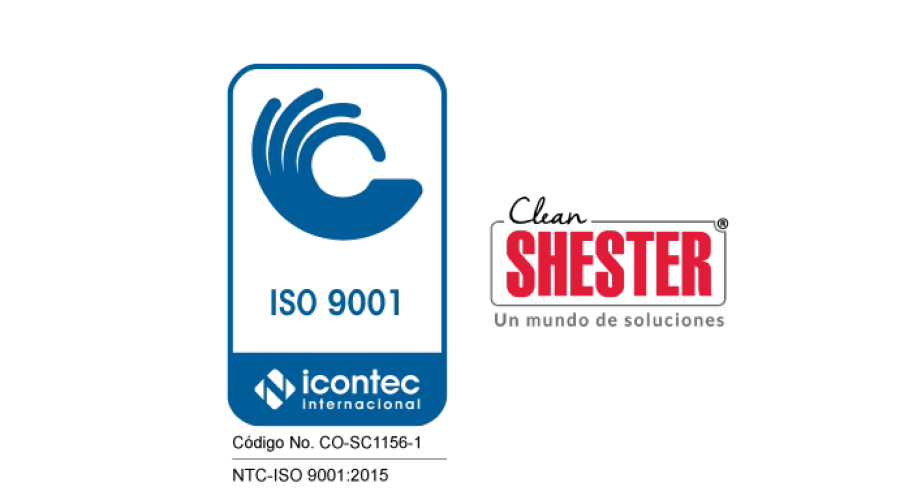 Certificación ISO 9001: 2015 de Clean Shester®